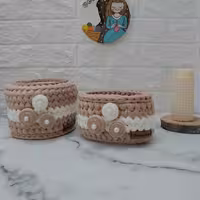 سبدتریکو مدل بافت گندمی