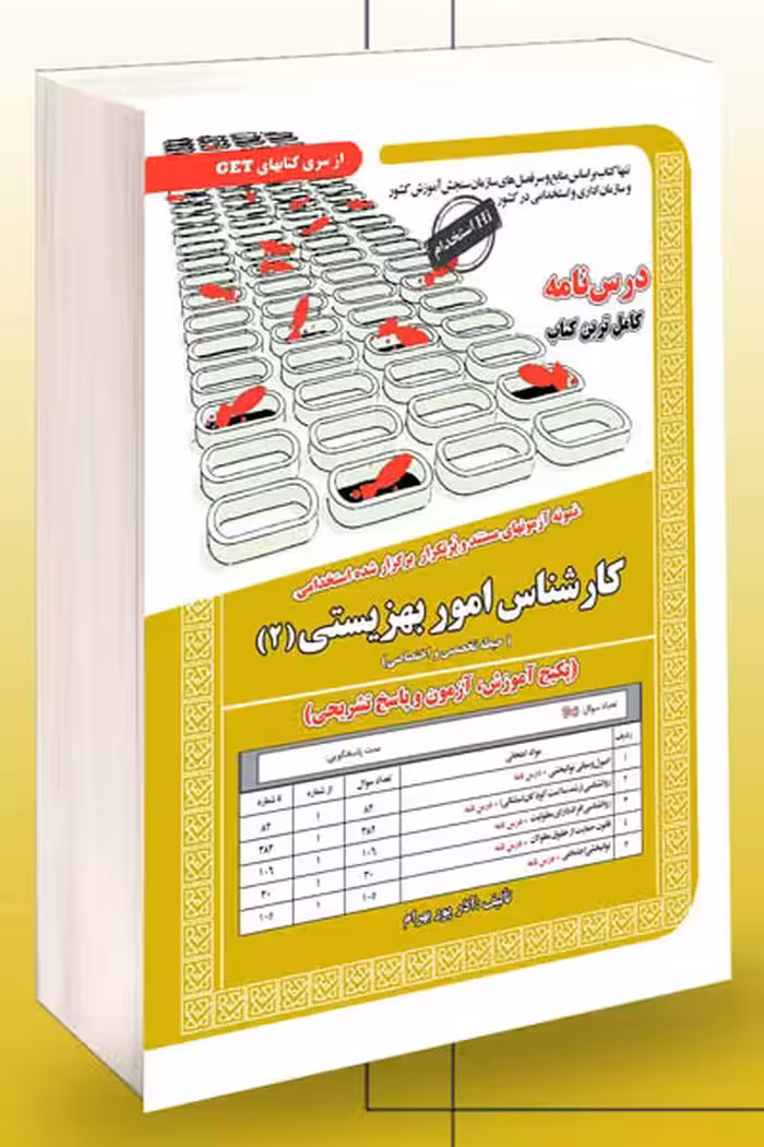 آزمون استخدامی کارشناس امور بهزیستی (2) سامان سنجش