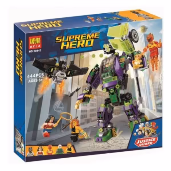 لگو لیگ عدالت ربات لکس لوتور