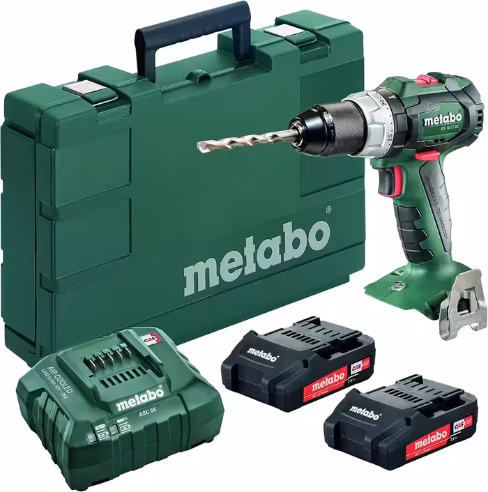 کیت دریل/درایور 18 ولتی بدون براش 18V متابو