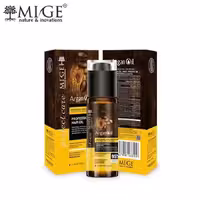 روغن مو صاف کننده و نرم کننده میگ مدل آرگان 95% حجم 100 میلی لیتر