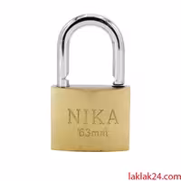 قفل آویز نیکا سایز 63