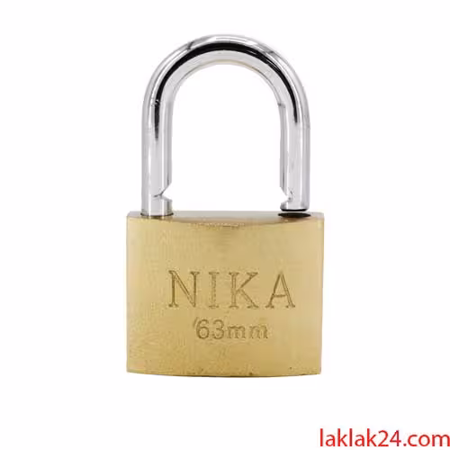 قفل آویز نیکا سایز 63