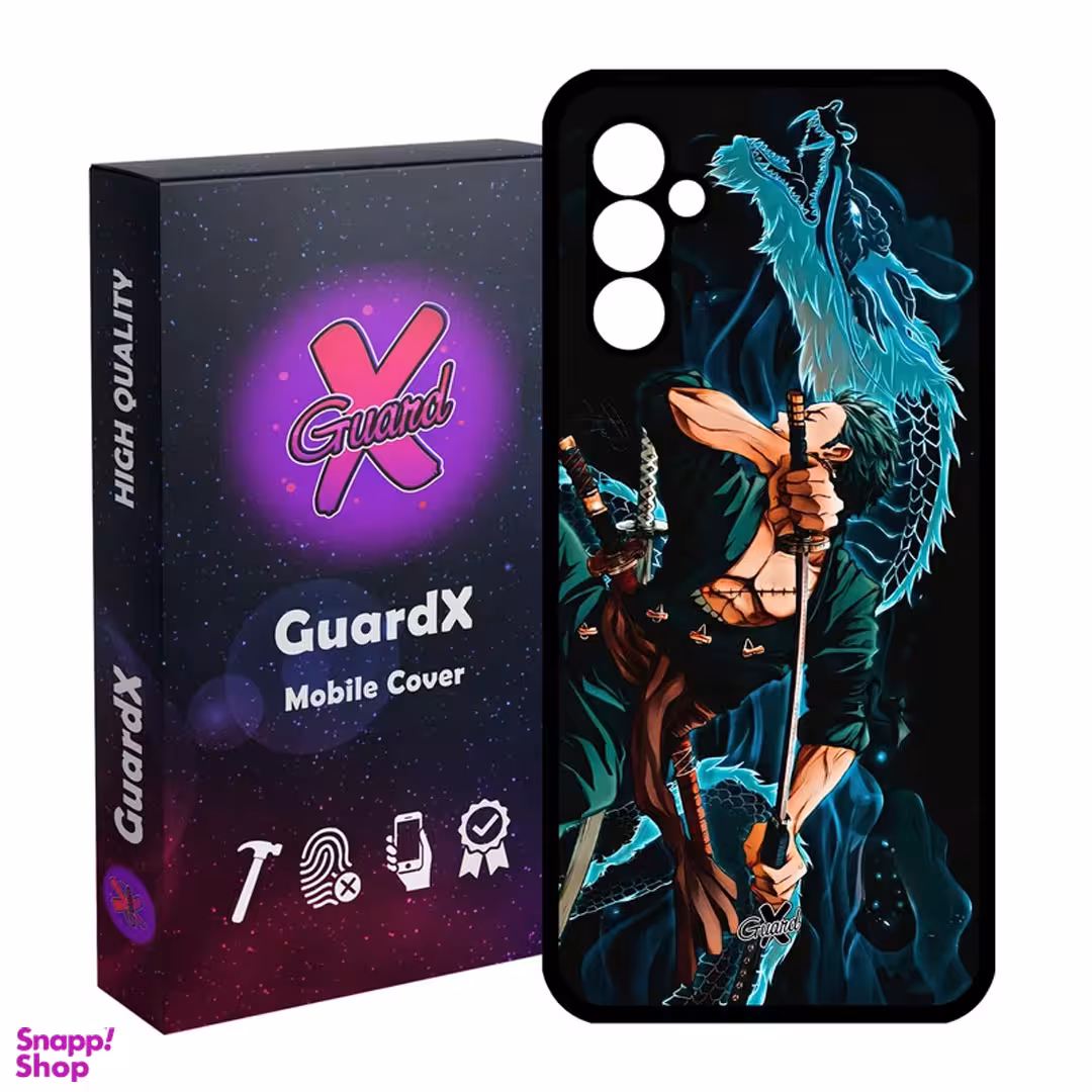 کاور گارد ایکس طرح Roronoa Zoro Anime مدل Glass10553 مناسب برای گوشی موبایل سامسونگ Galaxy A54 / A54 5G