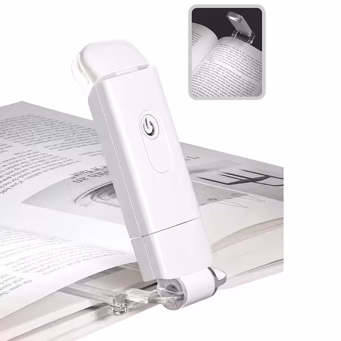 گیره نور کتاب شارژی Dewenwils USB Rechargeable Book Light Clip