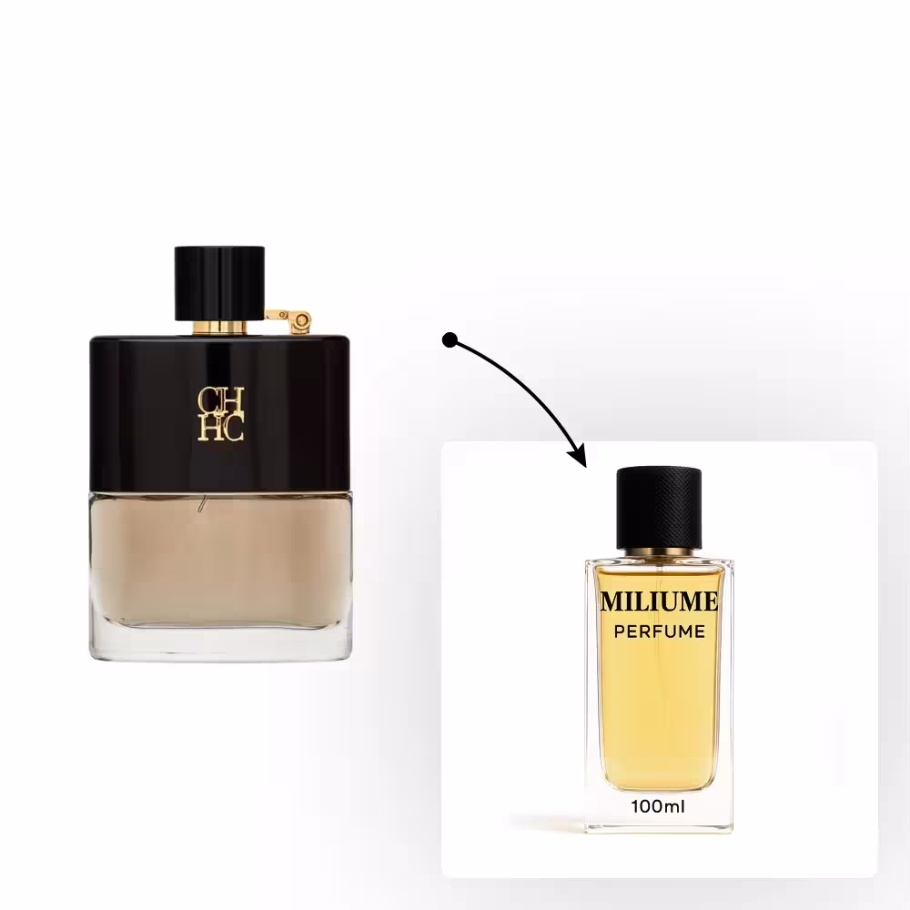 اسانس عطر Carolina Herrera CH Men Prive برند sfa - کد 1785 - کارولینا هررا سی اچ پرایو مردانه 100ML - میلیوم پرفیوم