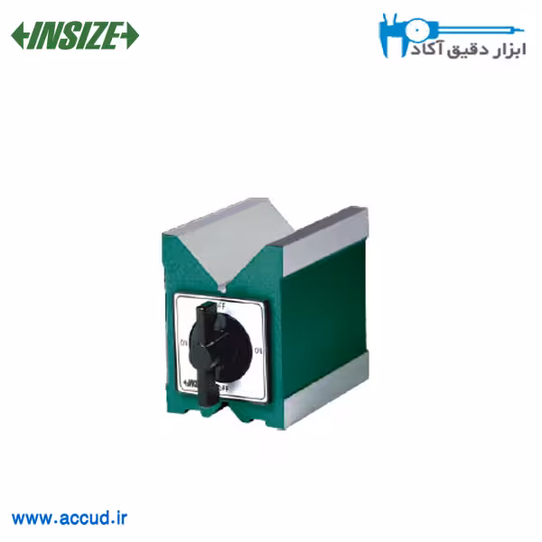 وی بلاک مگنتی 95*70*100 میلیمتر INSIZE (اینسایز) مدل 6801-1202