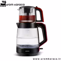 چایساز شیشه‌ ای کاراجا Glass tea قرمز