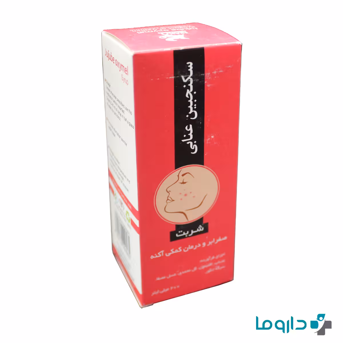 شربت سکنجبین عنابی نیاک 200 میلی لیتر