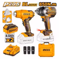 ست کمبو بکس شارژی و سشوار صنعتی اینکو COSLI240489