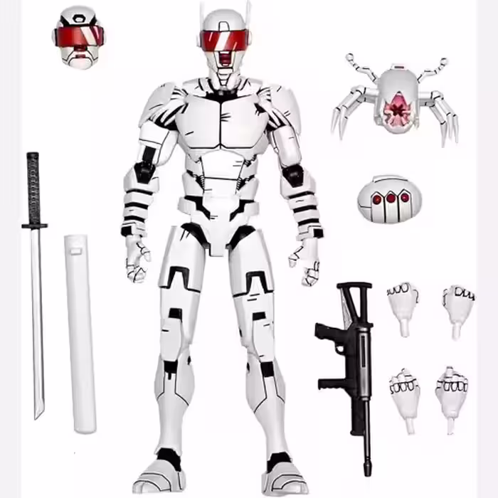 فیگور Elite Synja Patrol Bot سفید لاکپشت نینجا