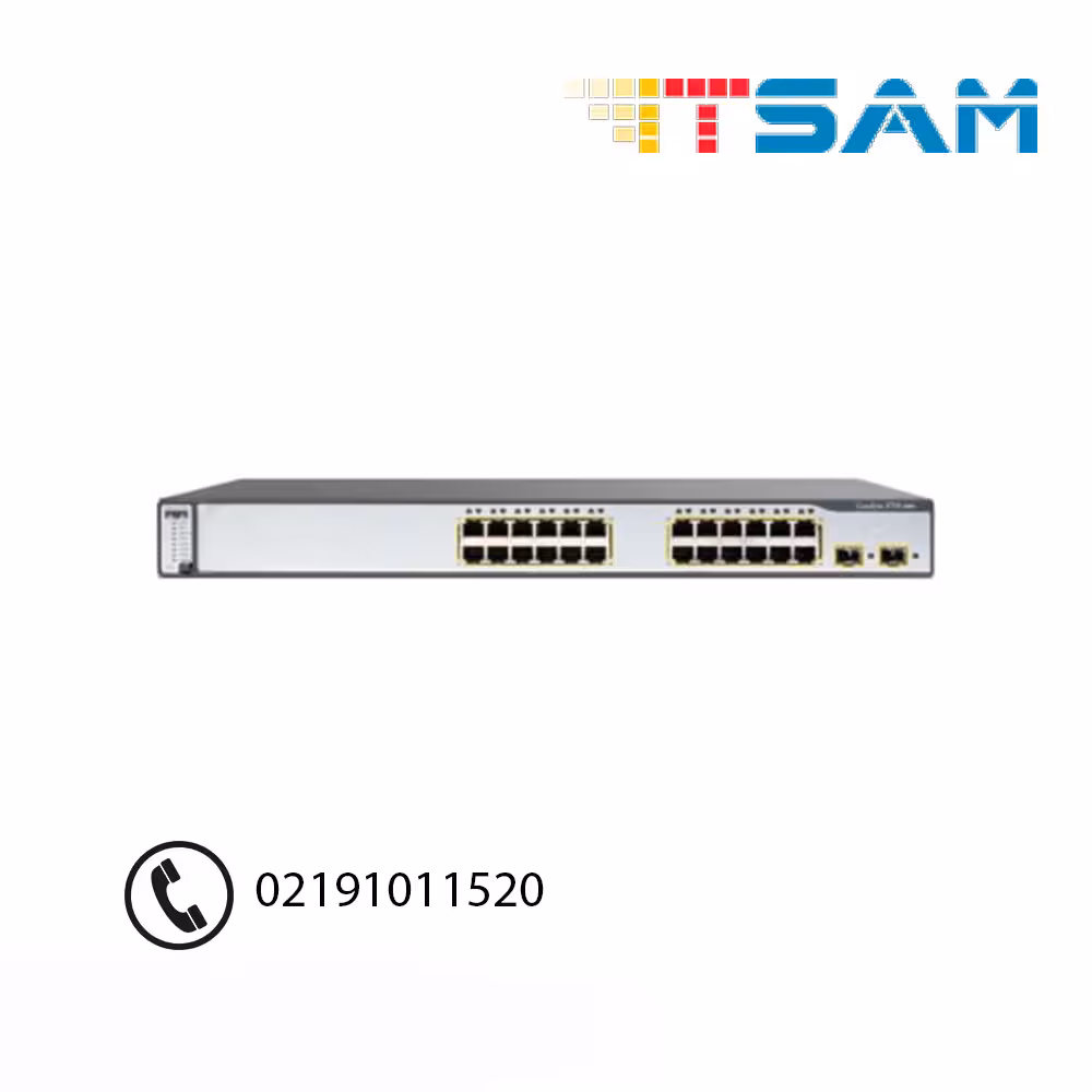سوئیچ سیسکو Cisco WS-C3750-24P-AP50