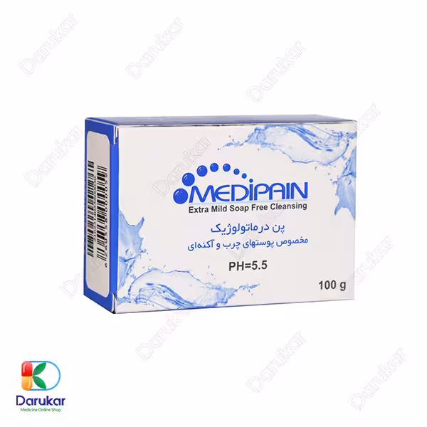 پن درماتولوژیک پوست چرب و آکنه ای مدیپن 100 گرم