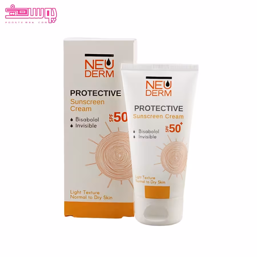 ضد آفتاب بی رنگ هایلی پروتکتیو نئودرم مناسب پوست نرمال تا خشک SPF 50 حجم 50ml