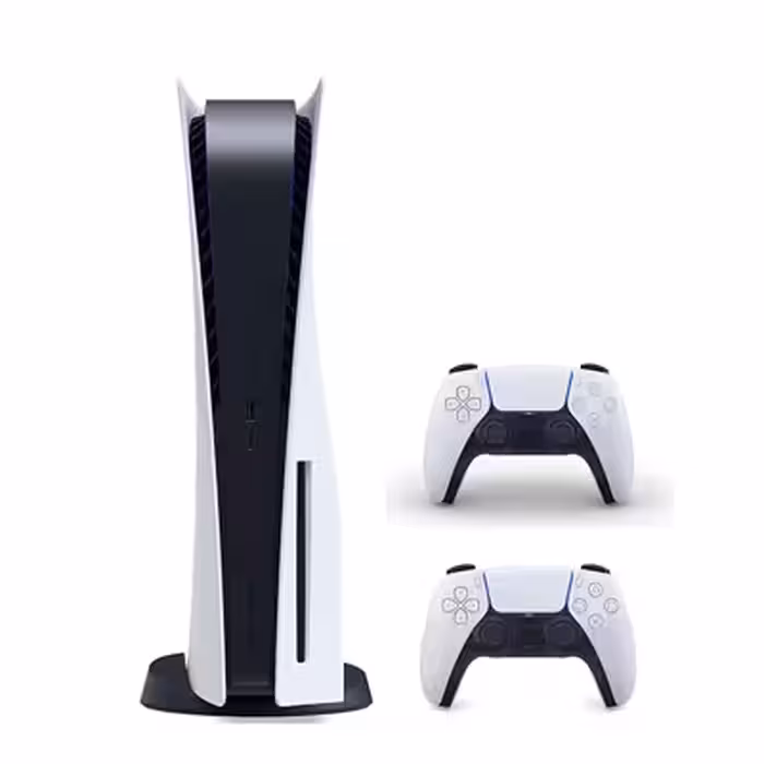 باندل کنسول بازی سونی اروپا مدل پلی استیشن (Playstation 5 (1216 Drive   یک دسته سفید