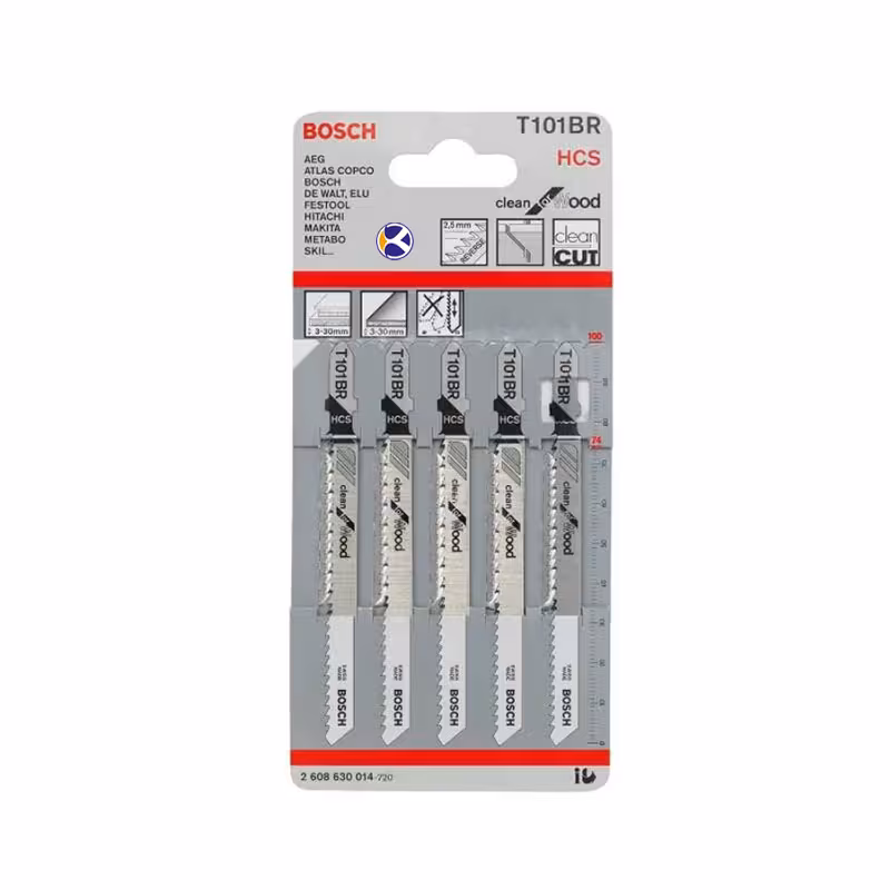 مجموعه 5 عددی تیغه عمود بر مدل 2608630014 بوش