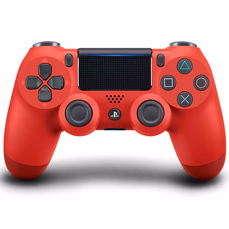 دسته PS4 قرمز