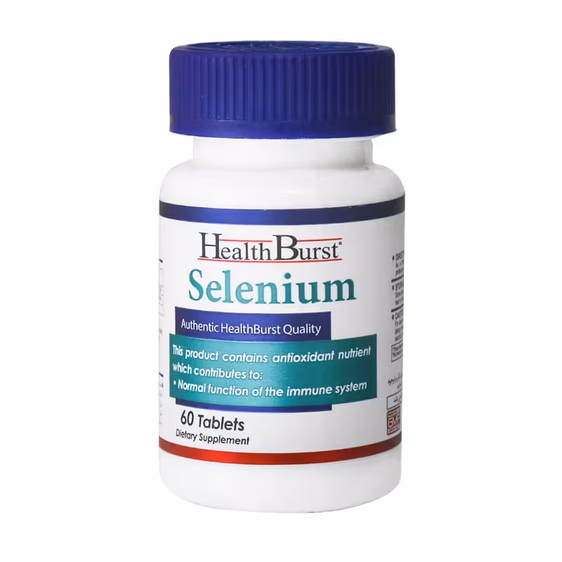 قرص سلنیوم هلث برست 60عدد | Health Burst Selenium