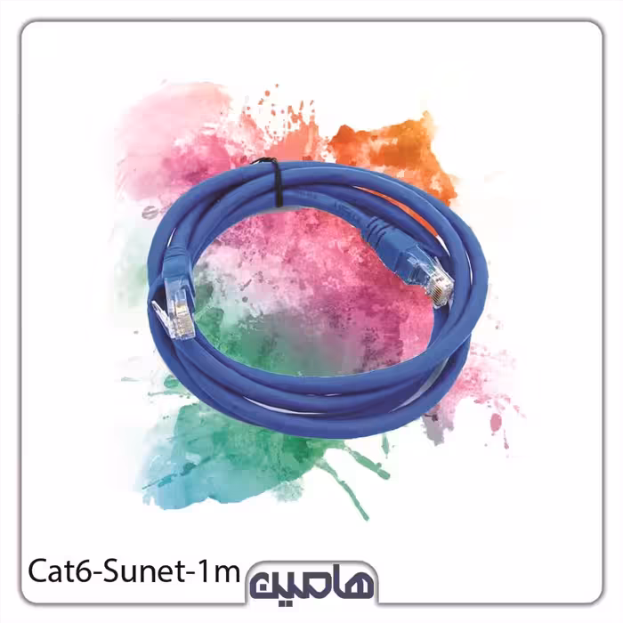 کابل شبکه 1 متری CAT6-SUNSET