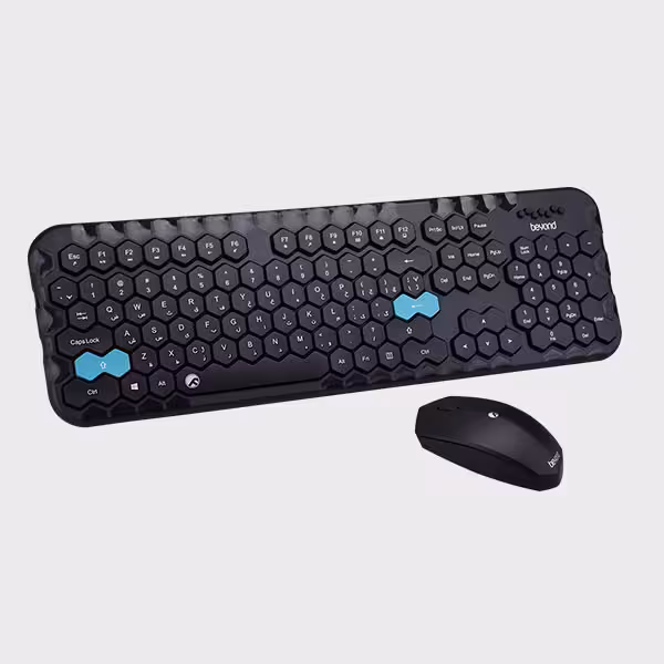 کیبورد و موس بی سیم بیاند مدل bmk-8301rf | کالا مکس