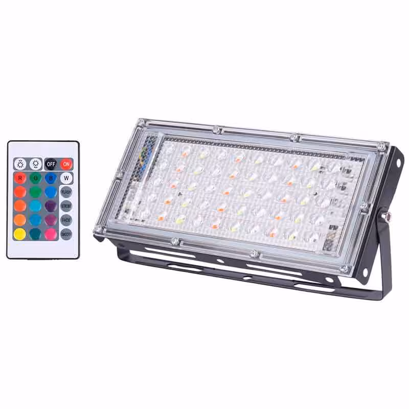 پروژکتور ال ای دی 50 وات وانی لایت   ریموت کنترل