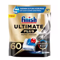 قرص ظرفشویی فینیش Finish مدل Quantom Ultimate Plus بسته 60 عددی