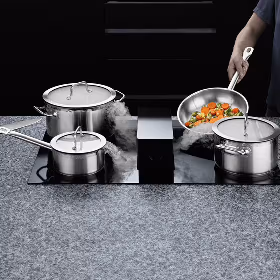 خرید قابلمه 7 پارچه استیل Hotel Ligne Downdraft BergHOFF برگهف 1132008