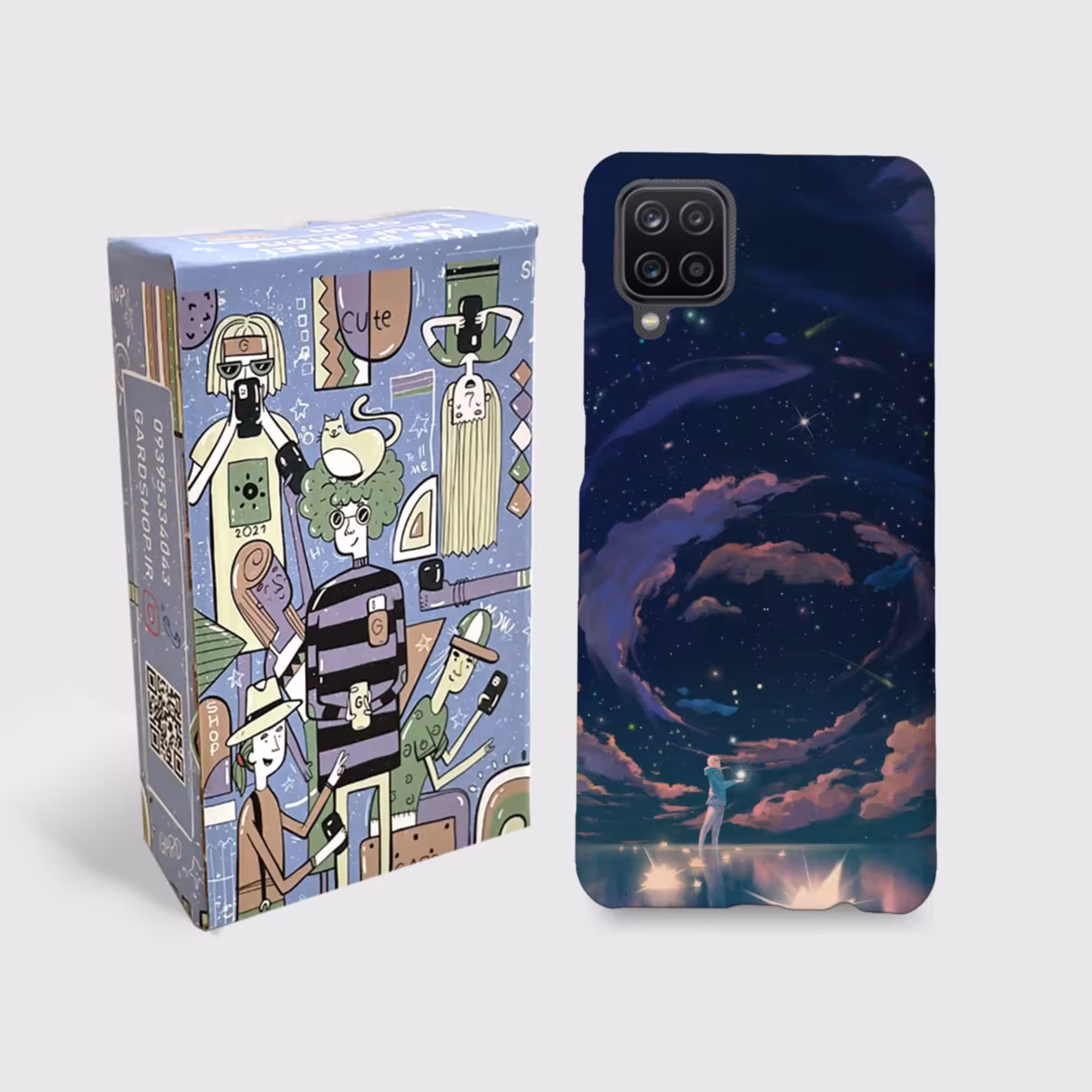 کاور گارد قاب مناسب برای گوشی موبایل سامسونگ A12/M12 -کدg1016