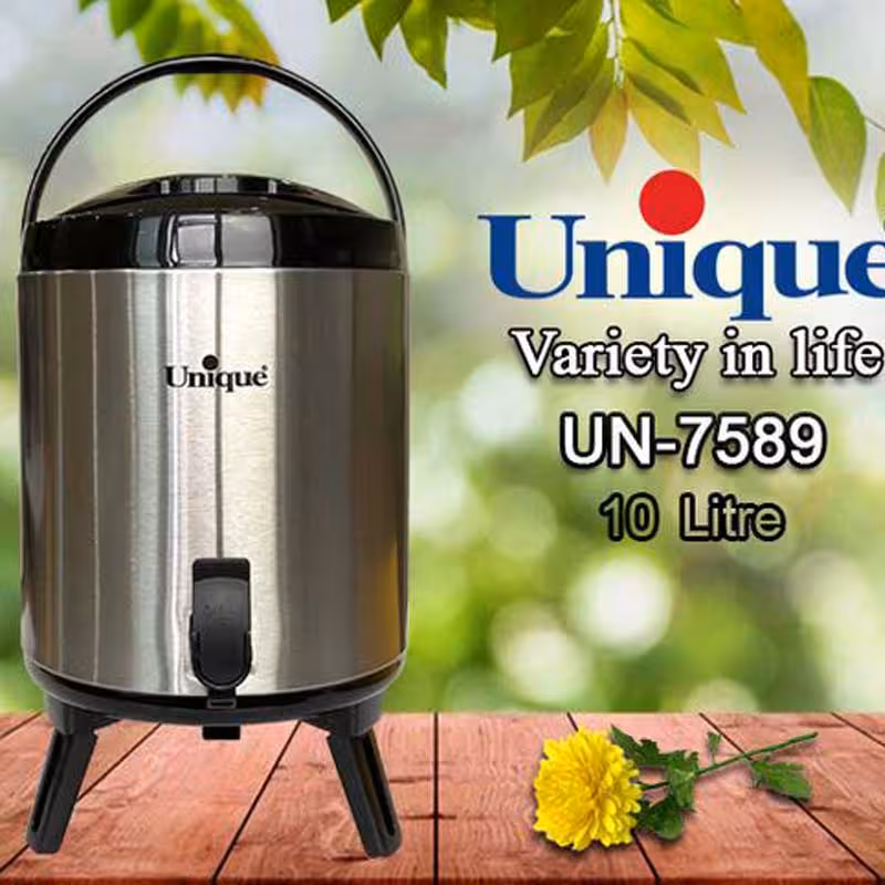 کلمن استیل یونیک 10 لیتری UN-7589