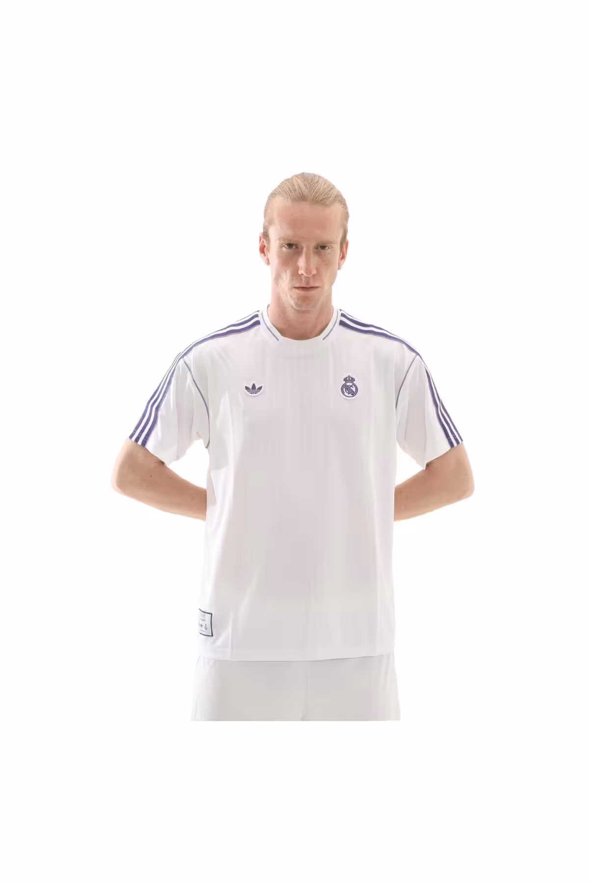 تی شرت مردانه JF2581 ADIDAS REAL MADRID ICON JSY مردان سفید adidas