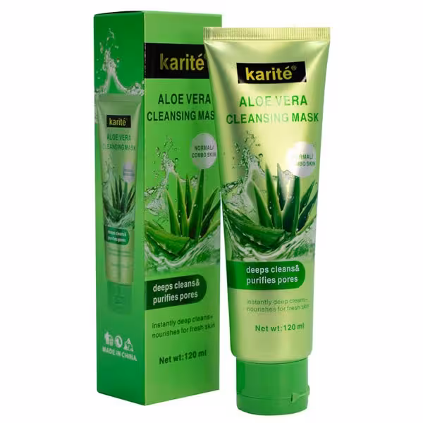 ماسک پاک کننده صورت آلوئه ورا مدل کاریته