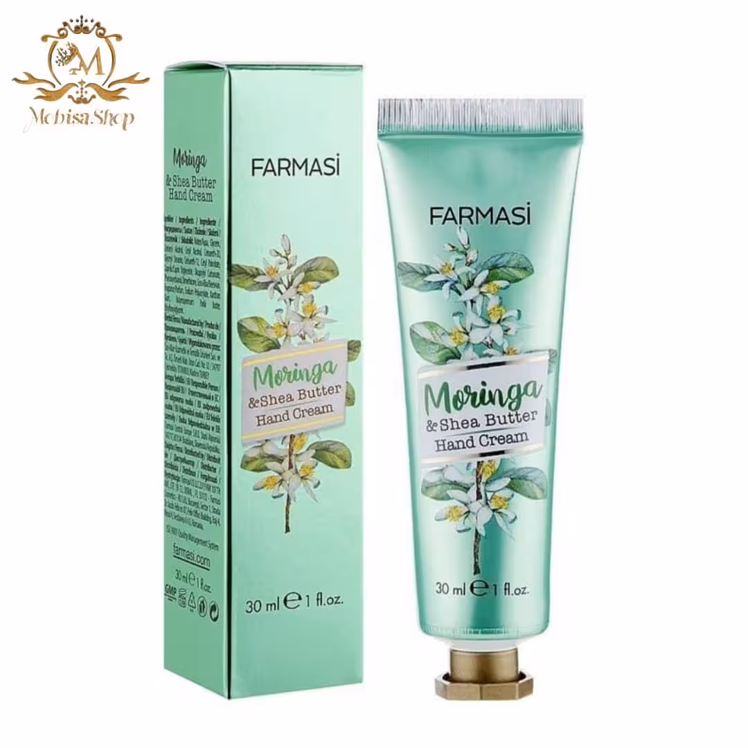 کرم مرطوب کننده دست فارماسی حاوی عصاره مورینگا و شی باتر 30 میل