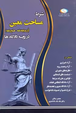 شرط مساحت معین (در مبایعه نامه - صلح نامه) در رویه دادگاه ها