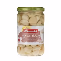 کنسرو ترشی سیر حبه مروارید مهرام 700 گرمی