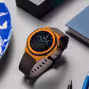 برچسب ماهوت طرح Matte Orange مناسب برای ساعت هوشمند هوآوی Watch GT 2 Pro