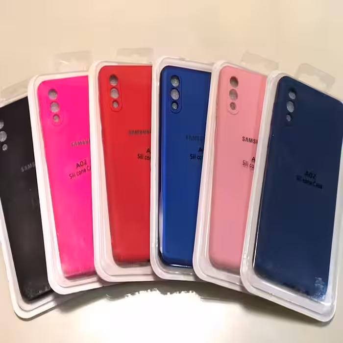 کاور مدل سیلیکونی مناسب برای گوشی موبایل سامسونگ Galaxy A022 / A02