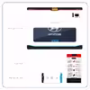 برچسب پوششی ماهوت مدل Hyundai-Logo مناسب برای تبلت سامسونگ Galaxy Tab S6 2019 SM-T865