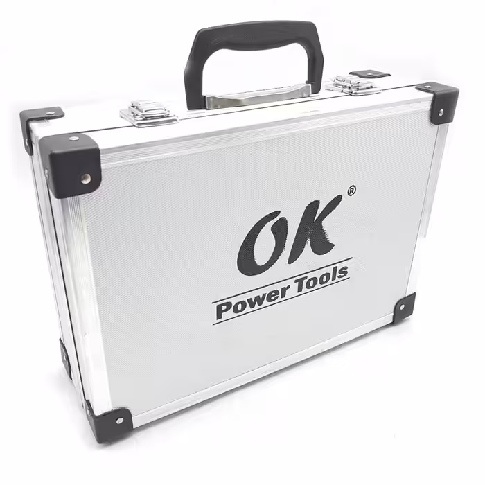 مجموعه 27 عددی دریل چکشی شارژی براشلس اوکی مدل 4030