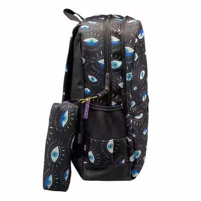 کوله پشتی ساراسا طرح چشم مدل Eye01 به همراه جامدادی