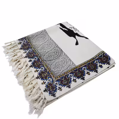 سجاده قلمکار طرح نقاشی پل خواجو کد 60p120