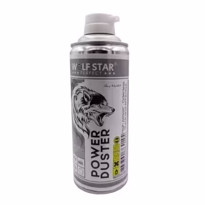 اسپری خشک هوا ولف استار مدل POWER DUSTER حجم 400 میلی لیتر
