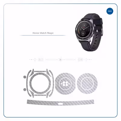 برچسب ماهوت طرح Steel Fiber مناسب برای ساعت هوشمند آنر watch magic