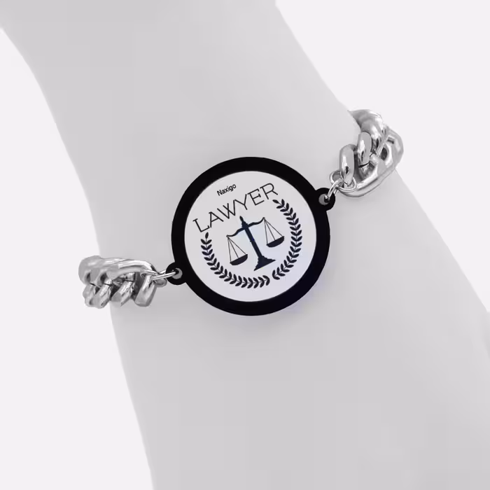 دستبند ناکسیگو مدل وکیل کد BZ7478
