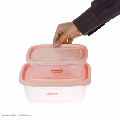 ظرف نگهدارنده نورینو مدل رها مجموعه دوعددی