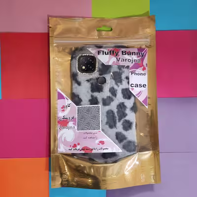 کاور مدل عروسکی طرح  پلنگی مناسب برای گوشی موبایل شیائومی Redmi 10C/POCO C40