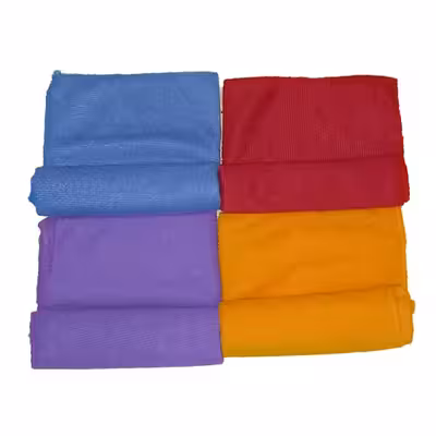 دستمال نظافت مدل حوله‌ای میکروفایبر بسته 8 عددی