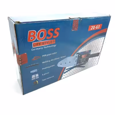 دستگاه جوش لوله پلیمری باس مدل 20_63 مجموعه 13 عددی