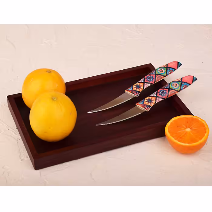 کارد میوه خوری مدل BT-003 بسته دو عددی