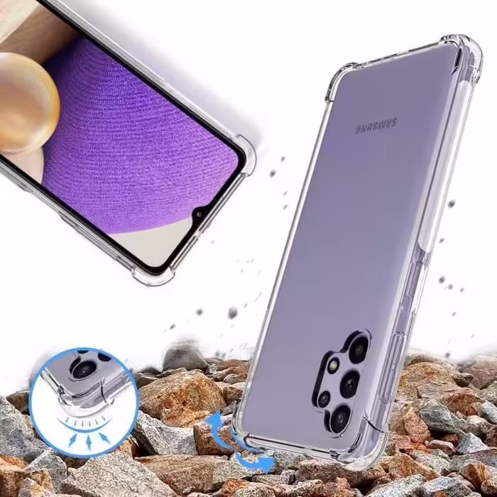 کاور مدل ایربگ ژله ای مناسب برای گوشی موبایل سامسونگ Galaxy A32 5G / M32 5G