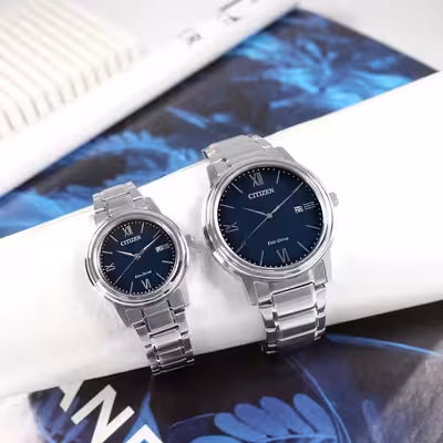 ست ساعت مچی عقربه ای زنانه و مردانه سیتی زن مدل FE1220-89L AW1670-82L